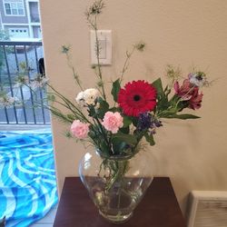 Large Glass Vase 