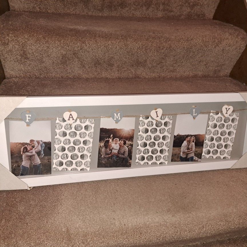 Family Wall Picture Frame! Brand New!