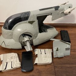 Vintage Kenner Star Wars Slave 1 Vehicle Complete