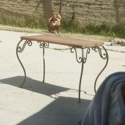 Table, Corner Table, Rustic Style Table, Wooden Table