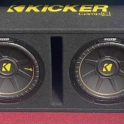 New Kicker 12 Comp And Kicker Amp