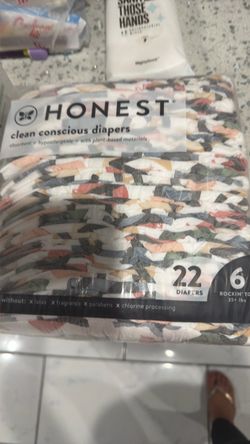 Honest diapers size 6 22 count