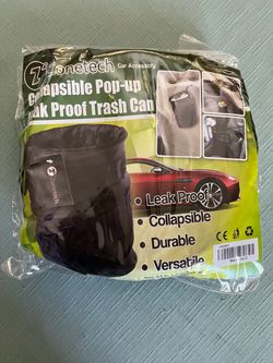 Zone Tech Collapsible Pop-Up Car Trash Can