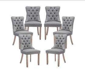 6 Piece Dining Chairs Set Of 6