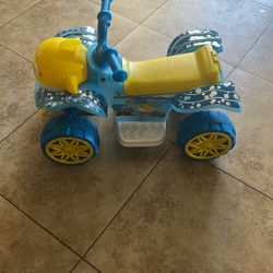 Electric Baby Shark Four Wheeler