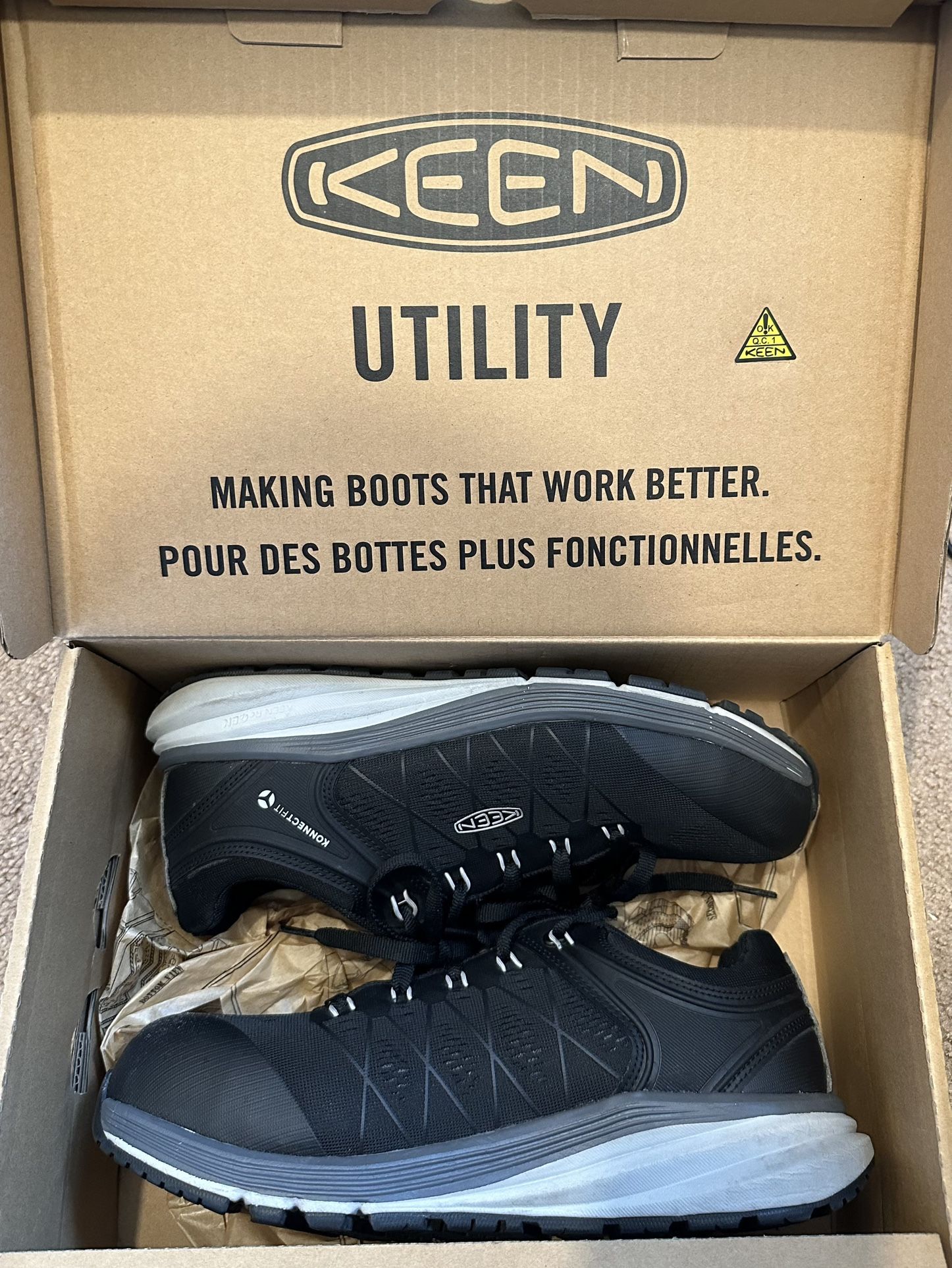 Keen Vista Energy ESD Safety Shoe 9.5 Wide