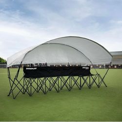 Quick Play 6 seater bench with canopy