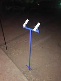 Fishing pole stand 🎣 $30 any color