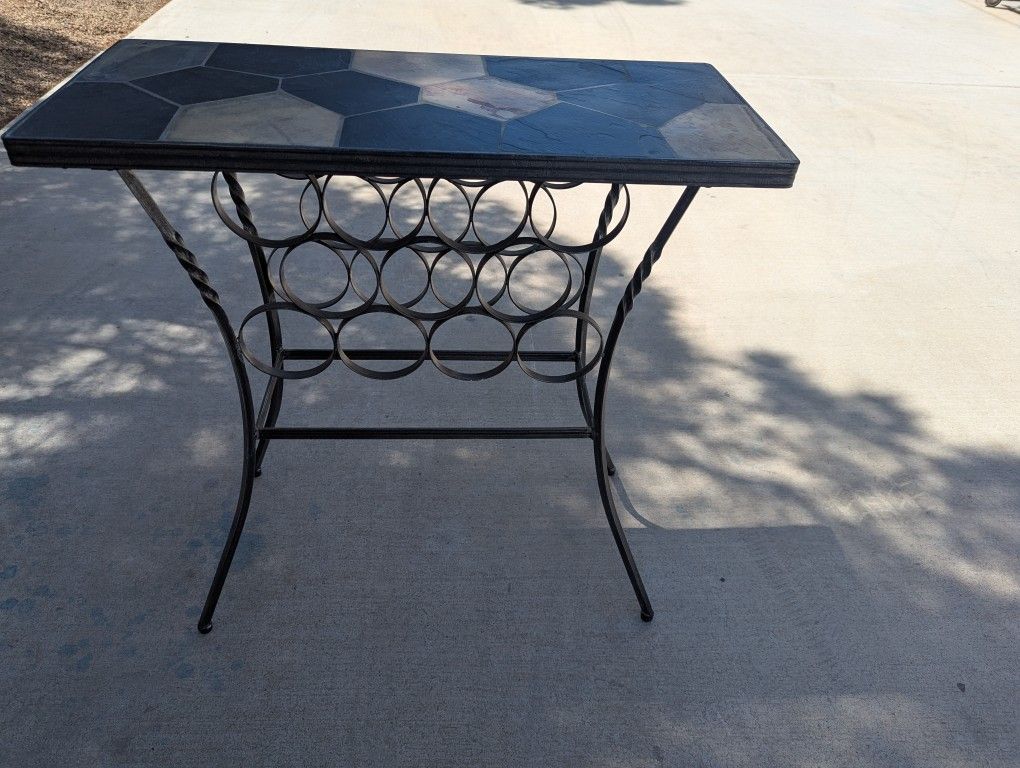 Wine Rack Table