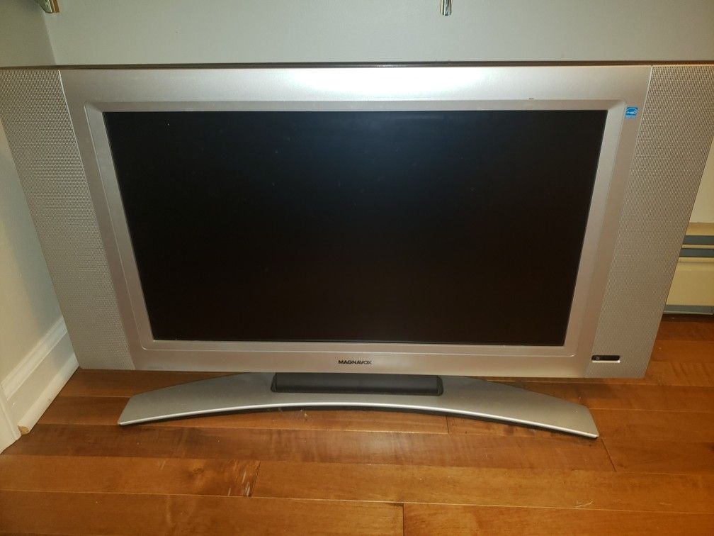 Magnavox 26" TV for parts and TV stand