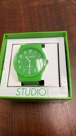 Studio Time Green Quartz Watch
