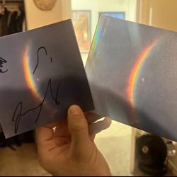 COLDPLAY Moon Music EcoCD SIGNED CD w/Autographed Photo Insert Chris Martin 2024