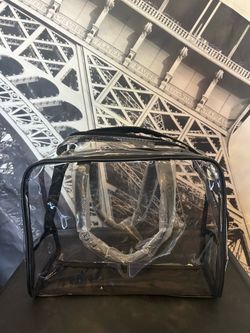 Transparent tote bag