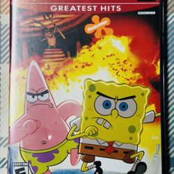 SpongeBob SquarePants The Movie PS2 Greatest Hits With Case/Manual Fast Shipping