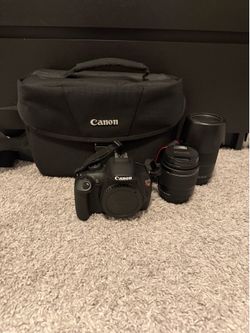 Canon Rebel T5 with kit-lens