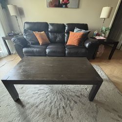 Solid Wood Coffee And End Tables 