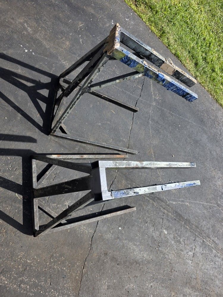Pair of Lower Unit Stands for Outboard Motors | Steel Fabricated | Shop ...