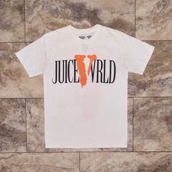 Vlone X Juice Wrld Vlone T-Shirt White Size Small