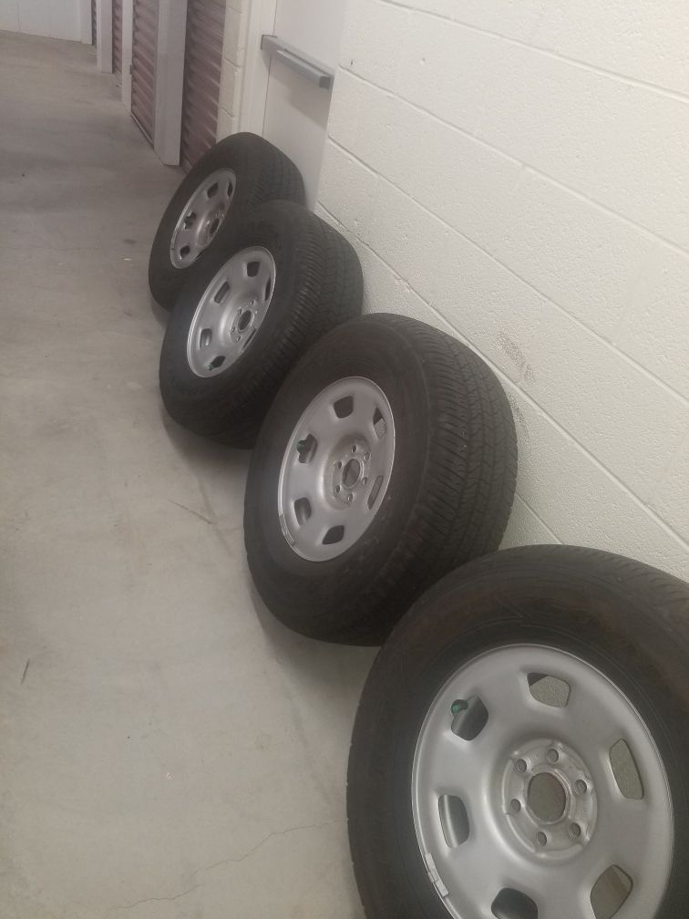 Chevy tires and wheels