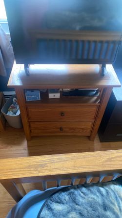 Solid Oak Night Stand