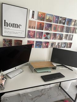 White Office Desk