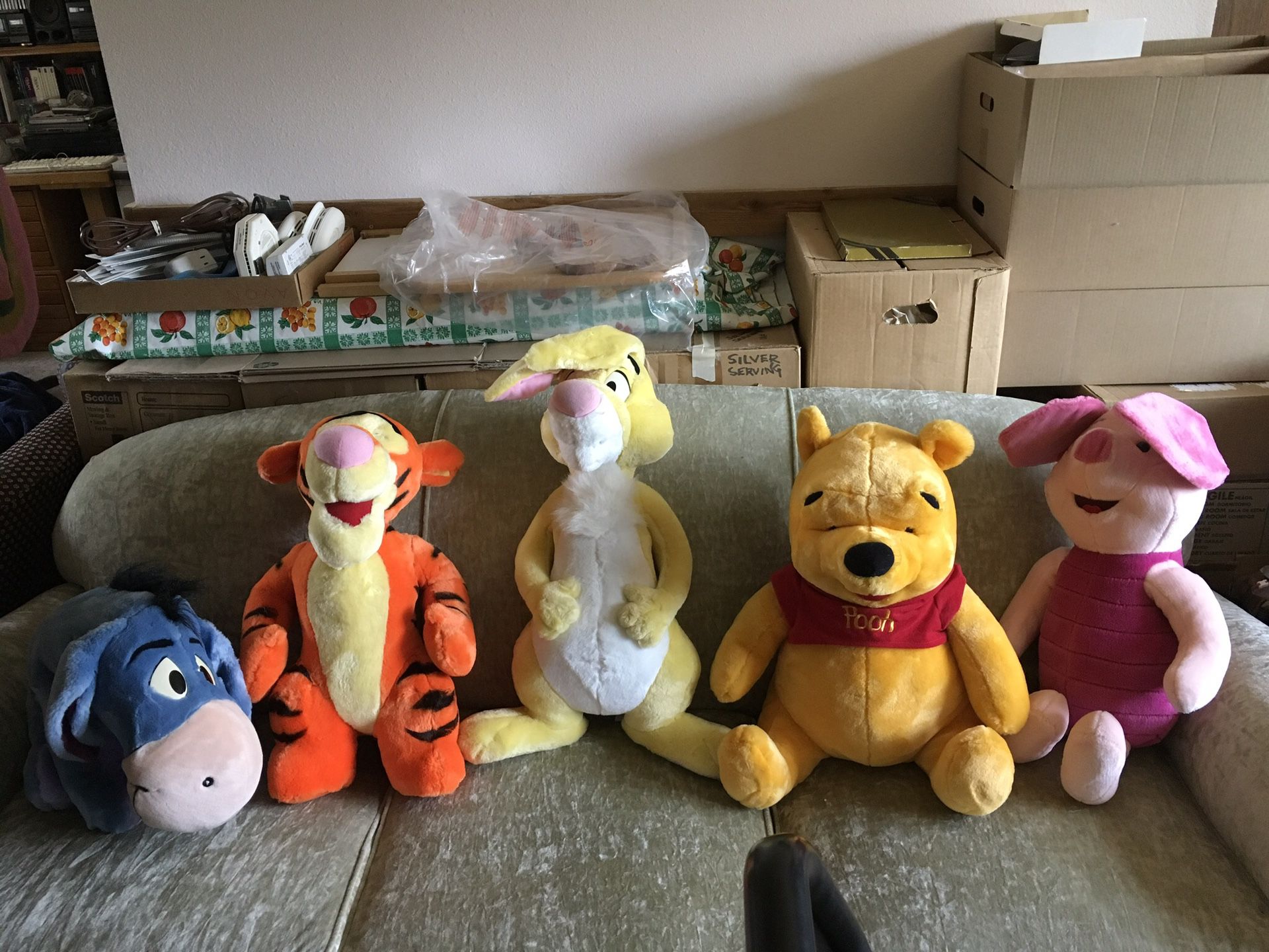 Disney - large stuffed toys/collectibles
