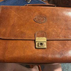Vintage Pure leather satchel