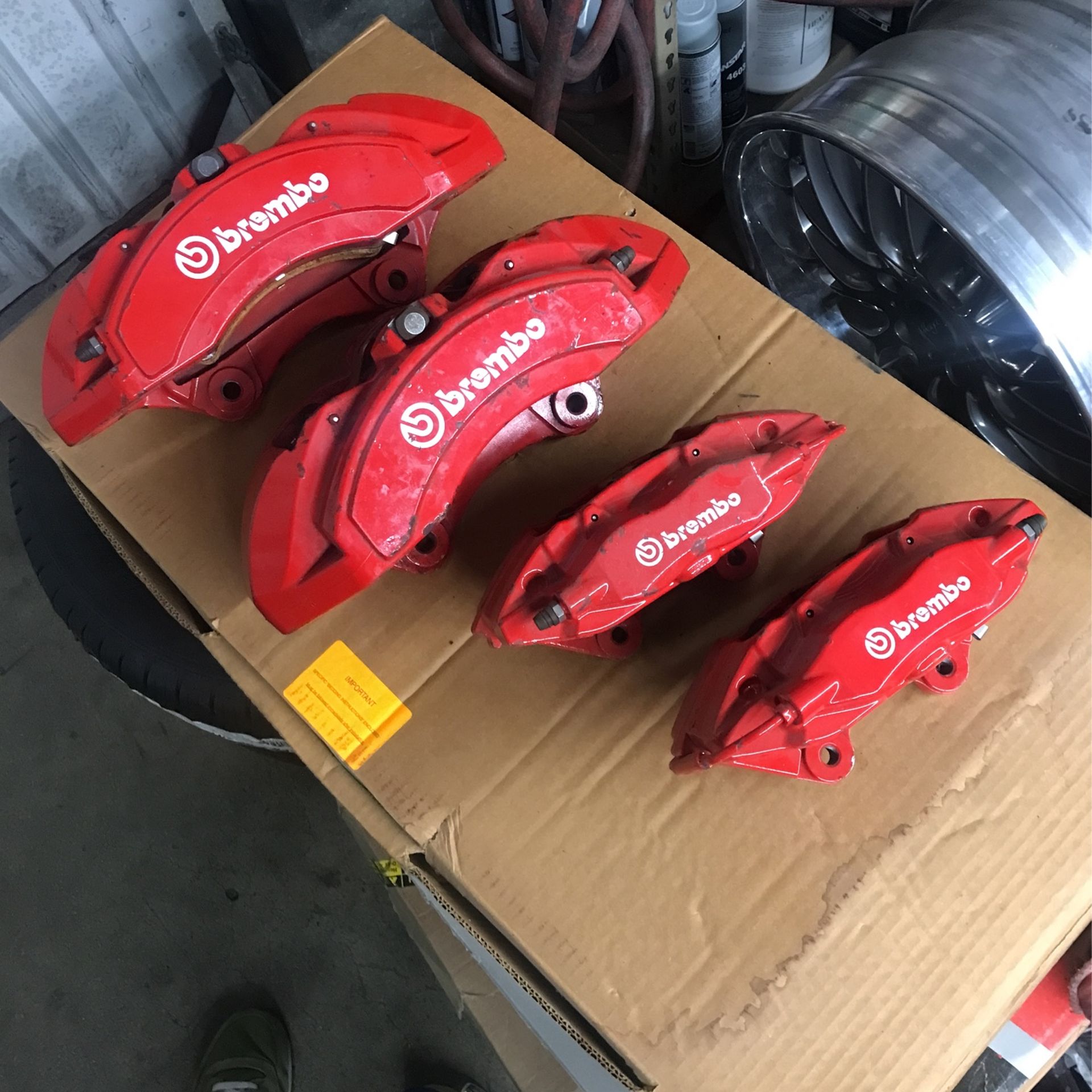 2012-2018 Jeep Grand Chereokee Dodge Durango Srt8 Brembo Brakes ...