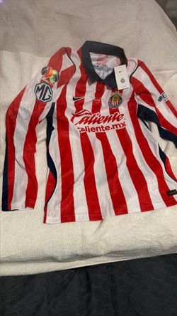 Nike Chivas Longsleeve Home Player Version Jersey