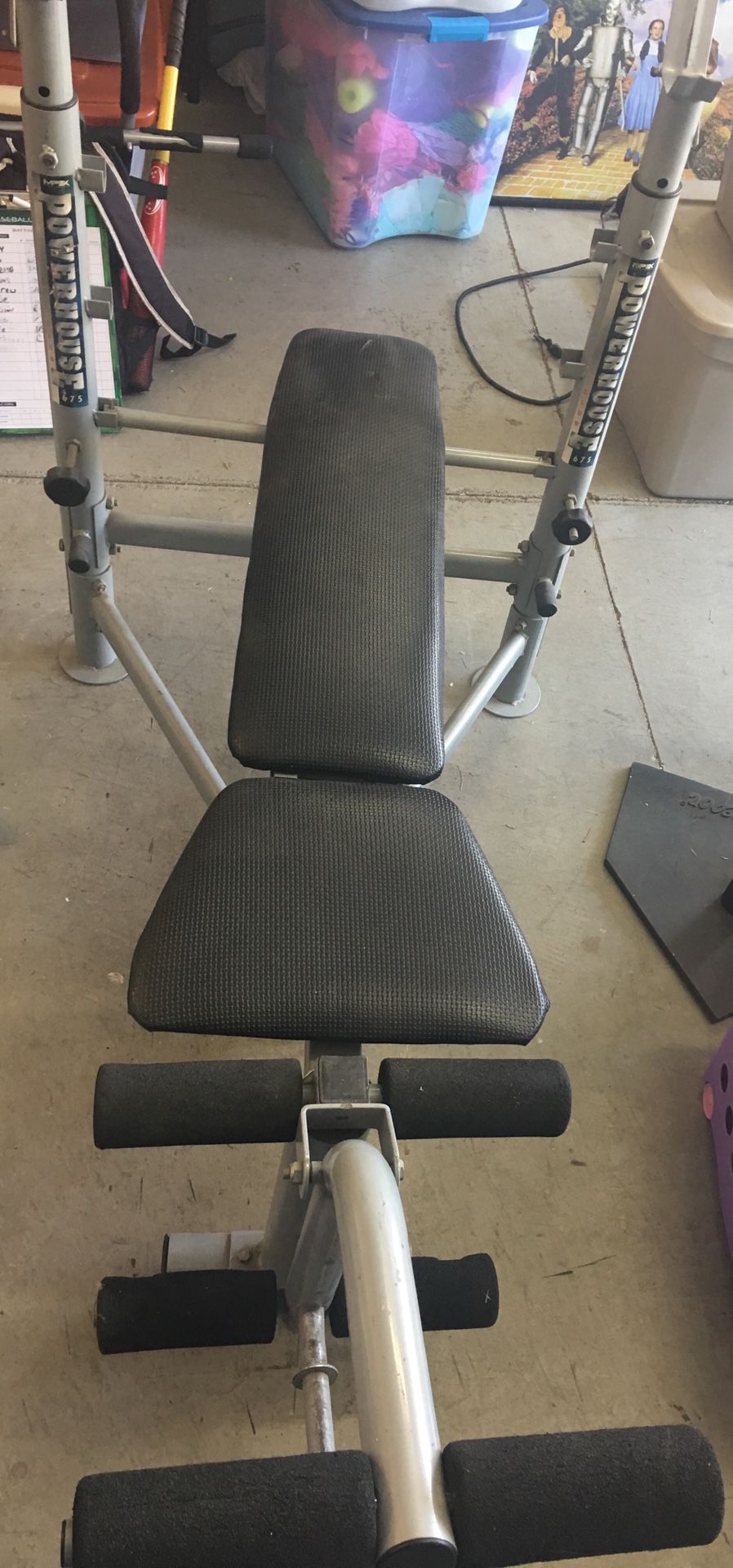 Weight bench and weights (Great Condition) (or best offer)