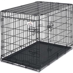 Practically New Smaller Dog Crate 36”x22”.  $45