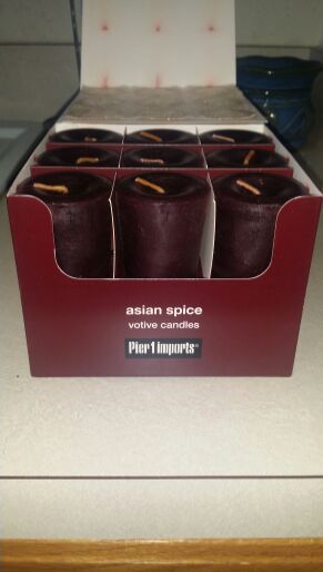 Asian spice candles