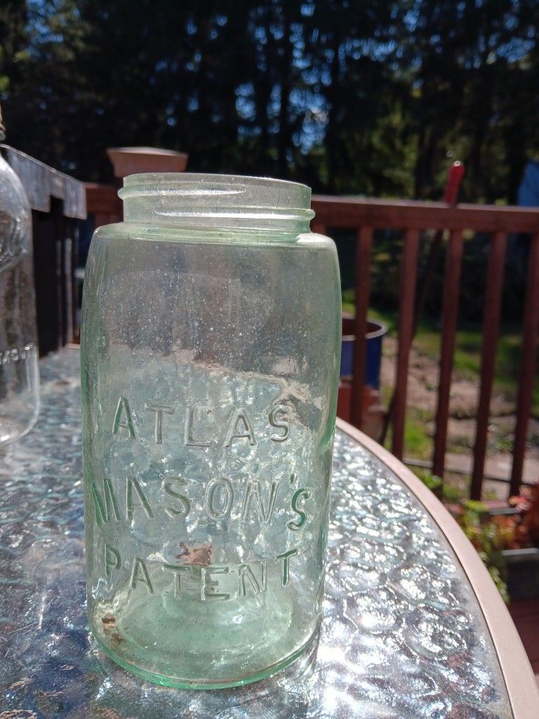 Atlas Blue Mason Jars