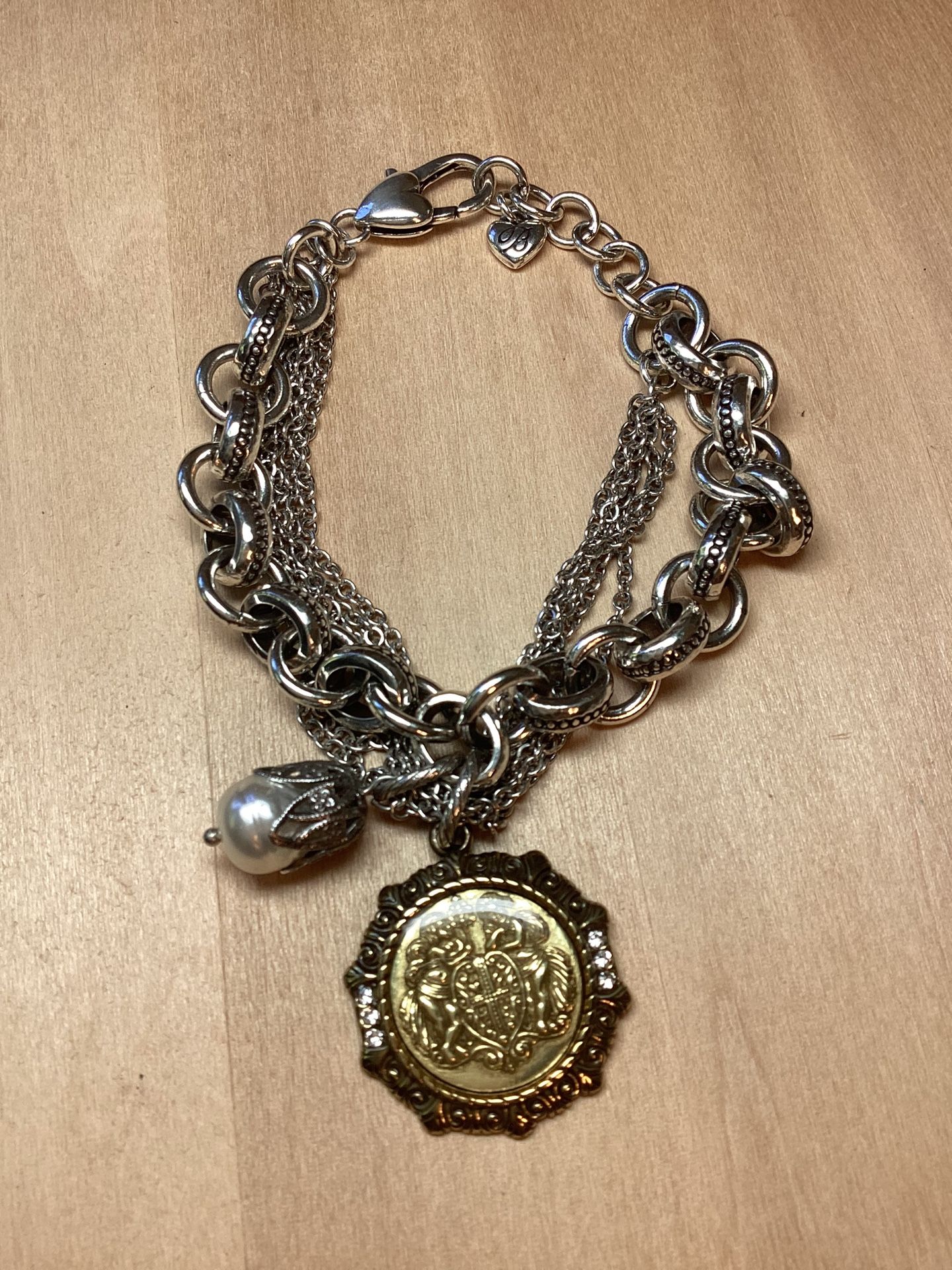 Retired Brighton In Love Find Truth Bracelet 7 1/2”