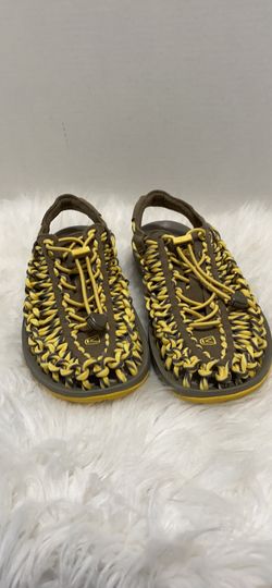 Women's KEEN Strappy Water Sport Woven Summer Sandals Shoes size 6.5