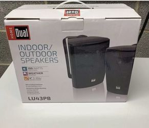 Brand New Dual Indoor/Outdoor speakers