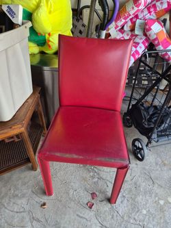 Maria Yee Red Chair