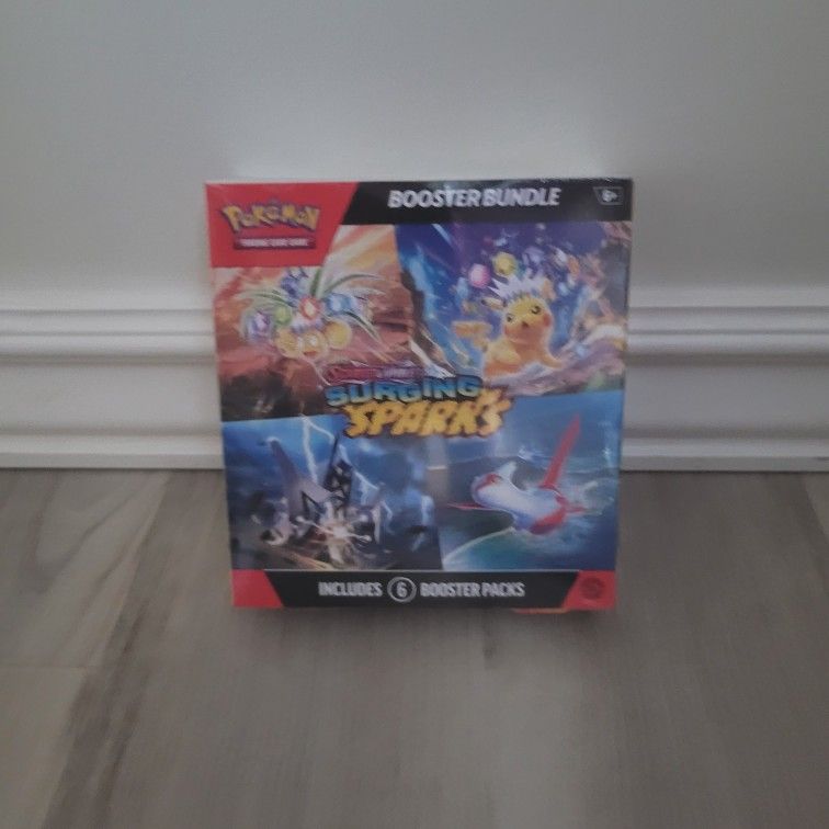 Pokémon TCG: Scarlet & Violet—Surging Sparks 6 Booster Pack Bundle