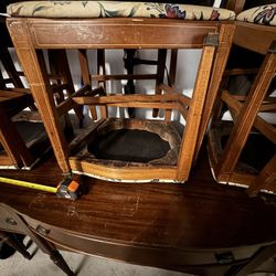 Vintage Hathaway Co. Dining Chairs (Set of 6) — $495 (Cash Only)