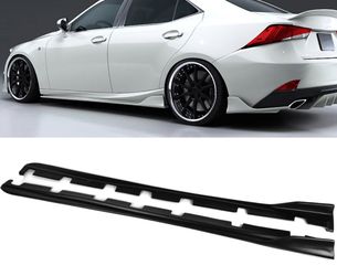 14-20 Lexus IS250 IS300 IS350 Side Skirts Matte Black