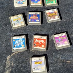 Nintendo DS Games 10 In Total