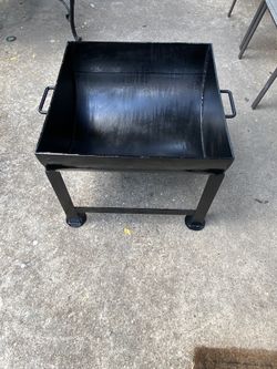 Wood Firebox Homemade 