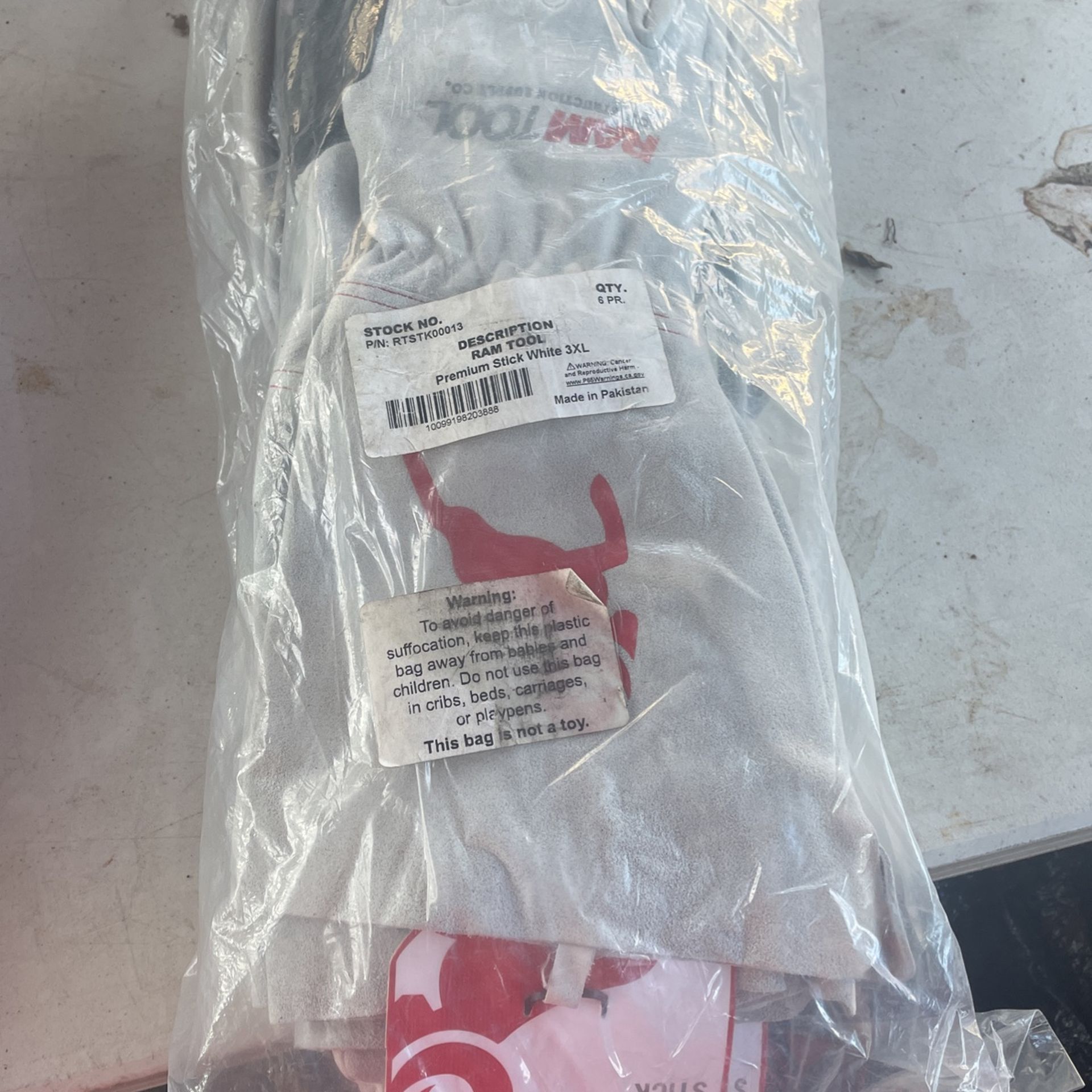 Welding Gloves Size 3xl