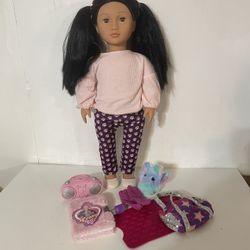 Target Our Generation 18” Doll And Accessories 
