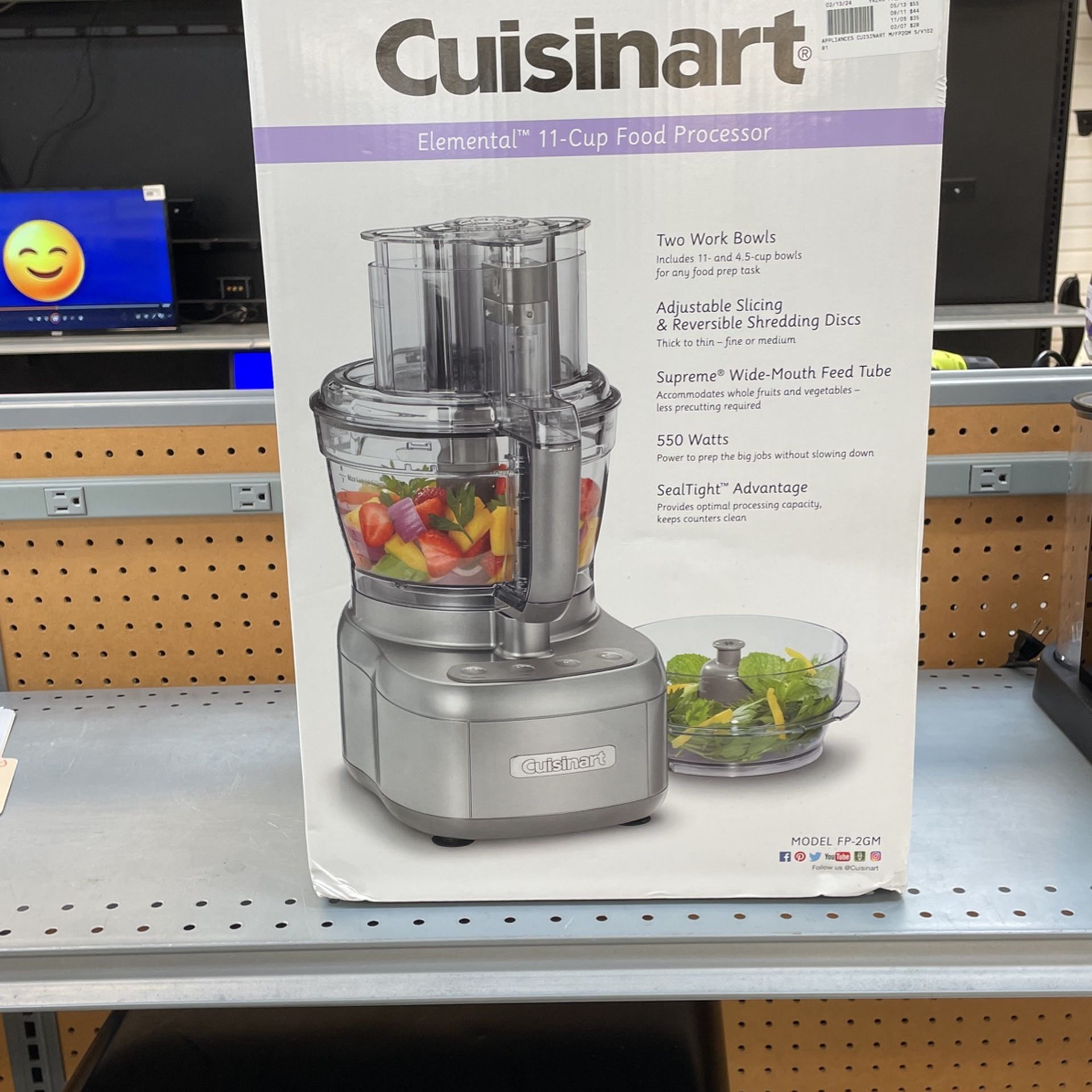 Cuisinart Elemental 11 Cup Food Processor for Sale in Daytona Beach, FL