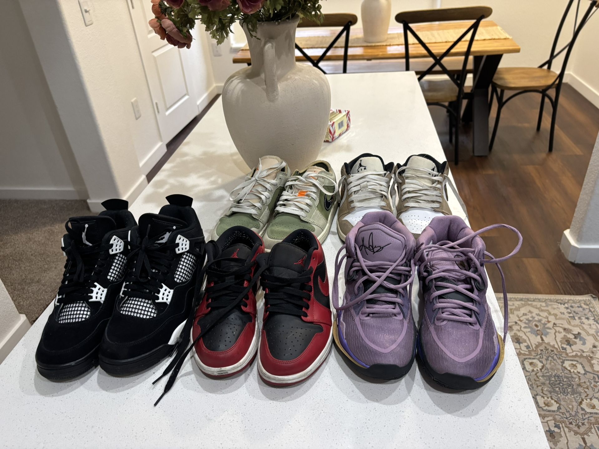 Jordan’s And kyrie’s For Sale