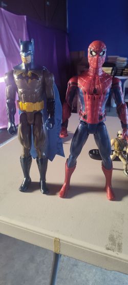 Spider-Man and Batman $15 for both