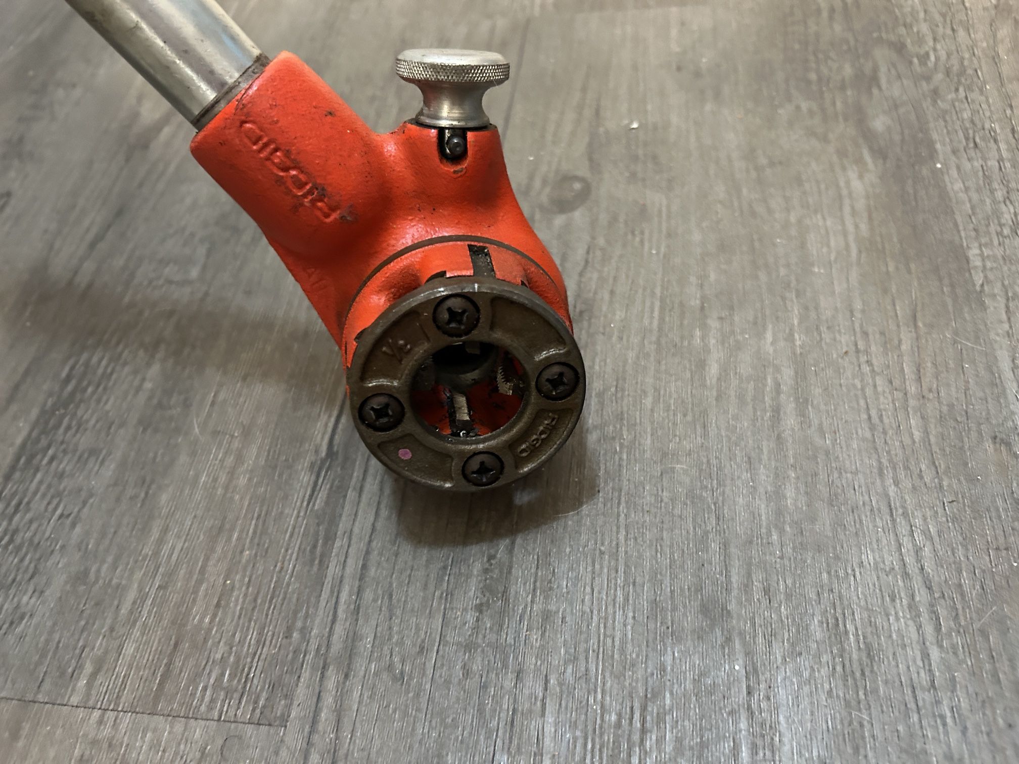RIDGID Threader Ratchet and Handle: Pipe Threading, Handle/Ratchet