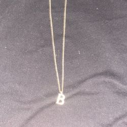 10k Gold Rope Chain And Pendant