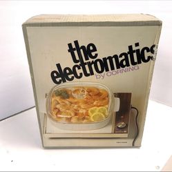 Vintage The Electromatics by Corning Table Range E-1310-8